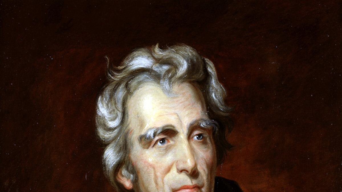 Andrew Jackson. President mellan 1829-1837.
